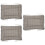 3Pcs Winter Warm Pet Mat Two Sided Cat Cushion Sleeping Cage Mat 7