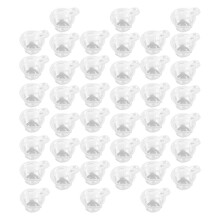 100Pcs Transparent Epoxy Resin Mixing Cups Plastic Mold Cup Dispenser