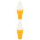 2Pcs Kid Imitation Ice Cream White Realistic Display Model 5