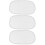 3Pcs Bride Cathedral Long Wedding Bridal Veil 9