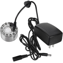 2 Sets Compact Colorful Lamp Fog Maker Spray Mist Head For Fish Tank