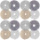 16 Pcs Diamond Chain Accessories Brass Tailoring 5
