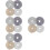 16 Pcs Diamond Chain Accessories Brass Tailoring 7