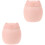 2Pcs Ceramic Mini Pet Urn For Ashes Keepsake Cremation Urn 5