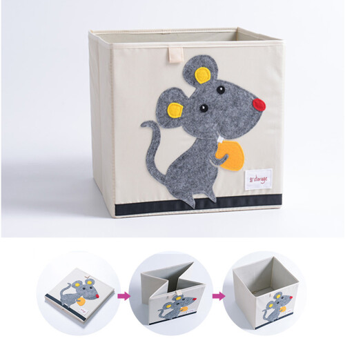 Book Organizer Foldable Sotrage Container Storage Clothing 1