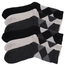 9 Pairs Mens High Ankle Cotton Socks Non Slip Sports Cashmere