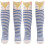 2 Pairs Girls Knee Socks With Animal Pattern 2
