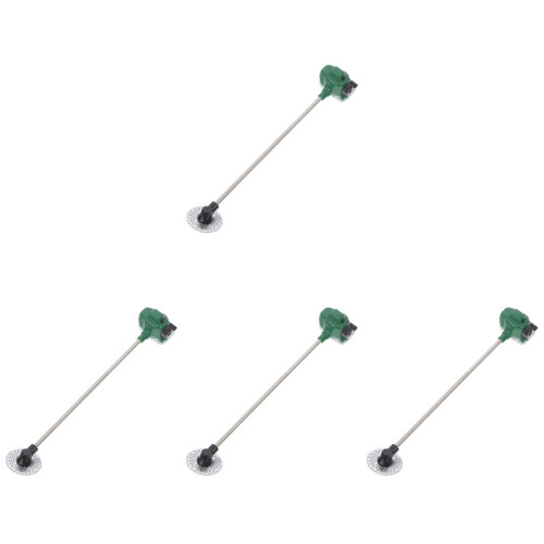 4Pcs Mini House Mower Model Pvc Doll Garden Tool Decor 1