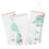 Kids Growth Chart Wall Hanging Dinosaur Green Canvas 1pack 10