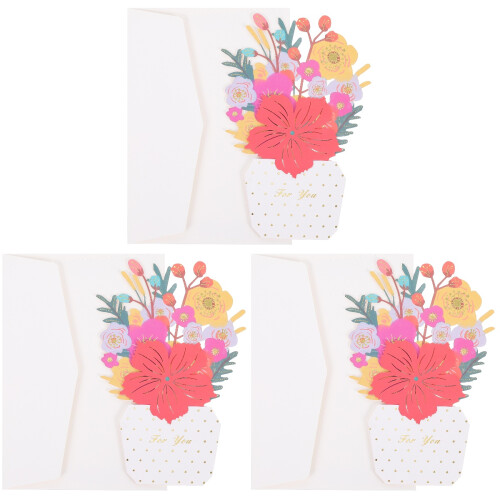 3Pcs 3D Flower Blessing For Mother’S Day 1