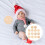 70Pz Dischi Milestone Legno Beige Per Neonato E Feste 9