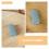 Swaddling Photo Prop Rectangular Acrylic 2pcs 8