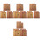 12Set Set Cancelleria Retrò Con E Buste Kraft Multicolori 3