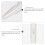 50Pz Colla Trasparente Per Packaging Bouquet Fai Da Te 8