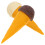 2Pcs 5.7Inch Simulation Ice Cream Waffle Cone Mold For Toddlers 9