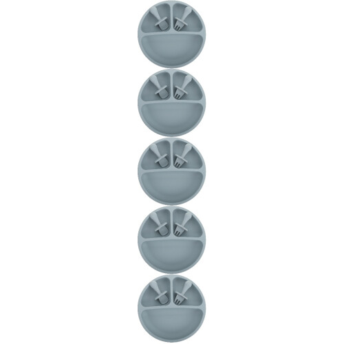 5 Set Silicone Autoalimentazione Cucchiaio 2