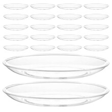 40 plásticos descartáveis transparentes para várias ocasiões