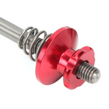 Red Aluminum Alloy Bike Quick Release Skewers Set for Front/Rear Wheels