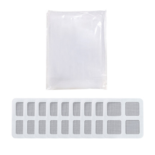 1Conjunto Autoadesiva Para Janela Mosquiteira Branca Resistente