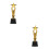 2 Unidades Troféu Decorativo Para Competição 2