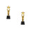 2 Unidades Troféu Decorativo Para Competição 8