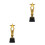 2 Unidades Troféu Decorativo Para Competição 3