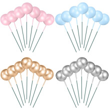 80 Unidades Topos De Bolo Forma De Bola Decorativos