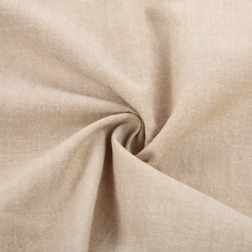 Cotton Massage Bed Cover with Face Hole 70x100cm Khaki for Spa
