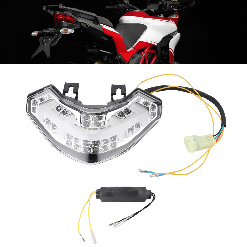 Motorcycle Tail For Ducati Multistrada 1200/1200S 2010-2014 Light/Red/Amber 4251359639564