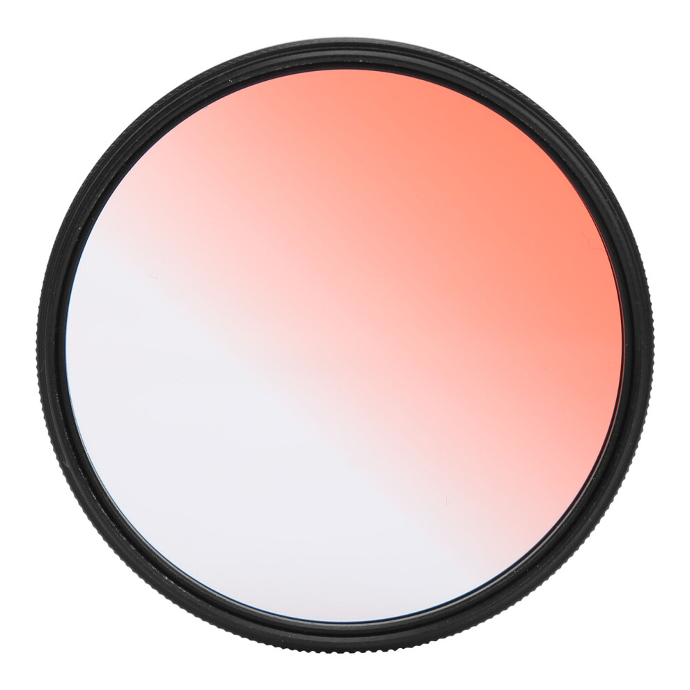 67Mm Graduated Camera Lens Filter Aluminum Alloy For Nikon/Cannon Red 8421359642833