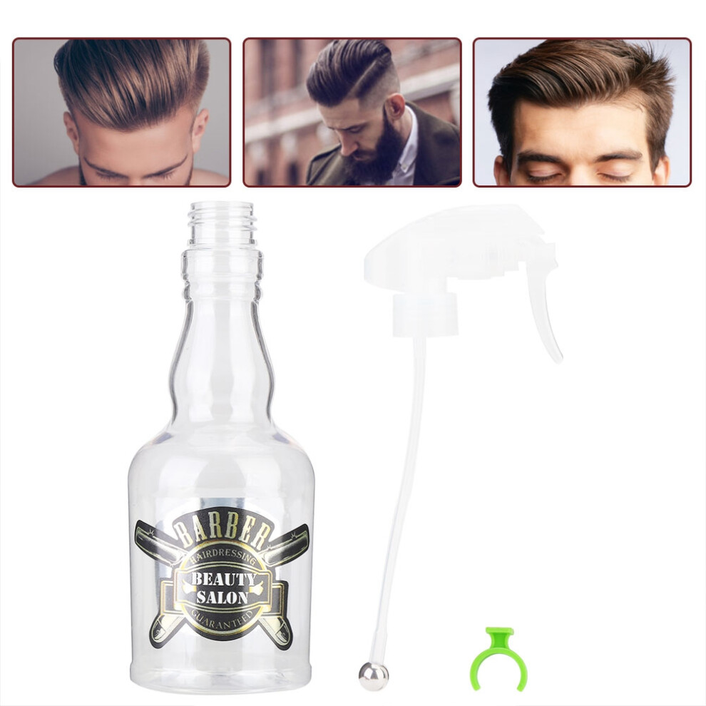 280ml Vintage Refillable Water Spray Bottle for Hair, Transparent
