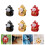 2 Sets Bell Charm Wealth Welcoming Decorative Bells Craft 9