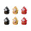 2 Sets Bell Charm Wealth Welcoming Decorative Bells Craft 2