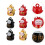 2 Sets Bell Charm Wealth Welcoming Decorative Bells Craft 10