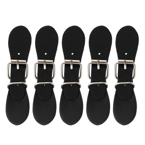 25 Paren Pu Leer Toggle Gespen Riemboutjes Sluiting Jas