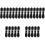 25 Paren Pu Leer Toggle Gespen Riemboutjes Sluiting Jas 3