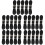 25 Paren Pu Leer Toggle Gespen Riemboutjes Sluiting Jas 6