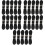 25 Paren Pu Leer Toggle Gespen Riemboutjes Sluiting Jas 7
