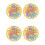 4 Sets Eieren Met Decoratie Voor Thuis Feest 4