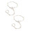 6 Enkelkettingen Elastische Voetketting Sieraden 1