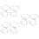 6 Enkelkettingen Elastische Voetketting Sieraden 8