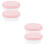 2 Sets 2-teilige Oval Cake Boxes Eisschalen Kunststoff-Eistüten Boxen 7