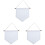 3Stk. Pin-Display-Wimpelbanner, Emaille-Anstecknadel, Abzeichen 2