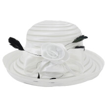 2 Kleidermütze Weitkrempig Für Strandparty Hochzeit