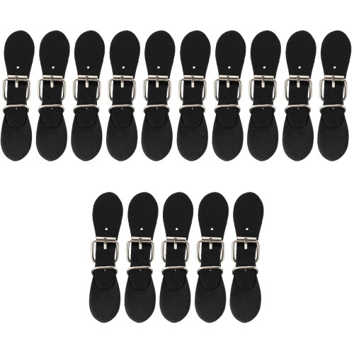 15 Paren Pu Leren Toggle Gespen Kledingriem Met Knopen Sluiting 2