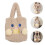 2 Japanischer Plüsch Damenhandtasche Handliche 8