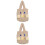 2 Japanischer Plüsch Damenhandtasche Handliche 5