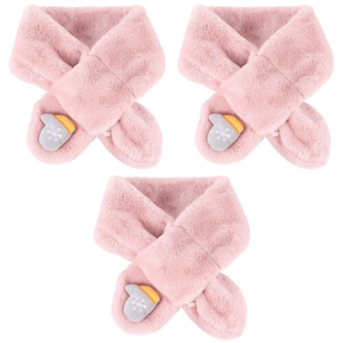 3 Kinder Winter Sjaal Kerst Ontwerp Hals Warmer 2