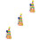 3 Rudolph Puppe Mit -Ballonhut Gnome 5
