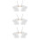 3 Sets 2 Sieradenhouder Goudkleurige Olifantversiering 9